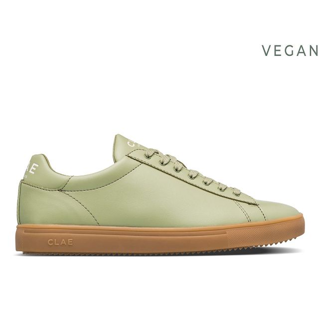 CLAE BRADLEY CACTUS Shoes Womens USA391-Q20 In Sage Light Gum